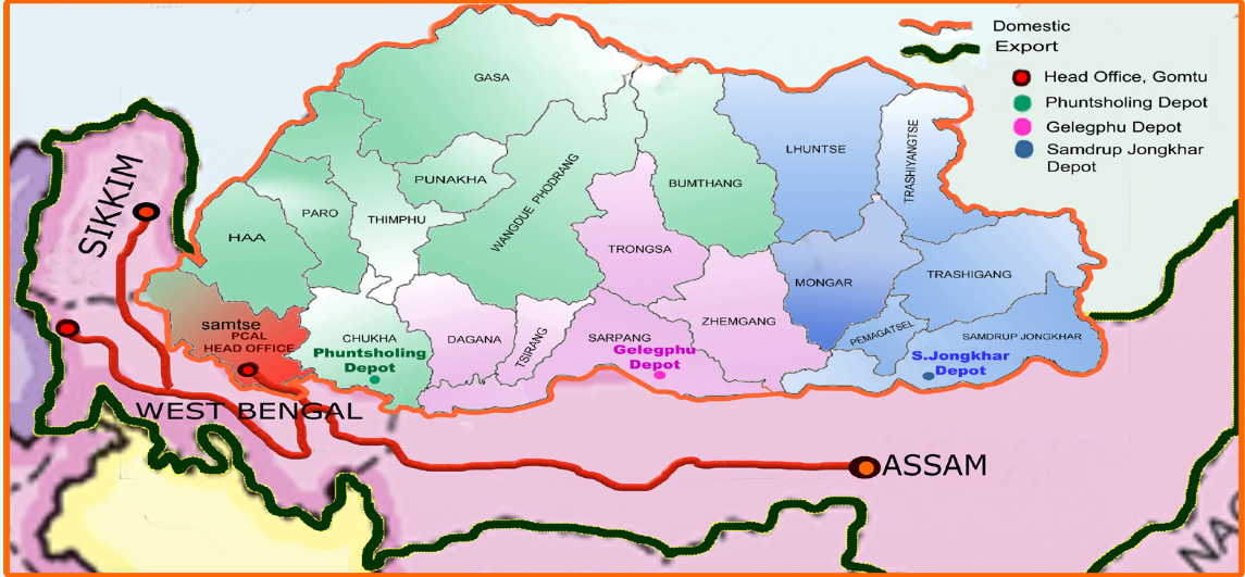 Distribution Map